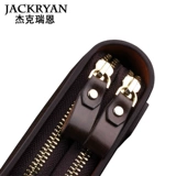 Сумка с петлей на руку с молнией, маленькая сумка клатч, кожаный бумажник, из натуральной кожи