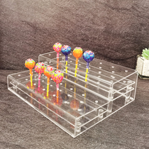 Acrylic Creative Sugar Hyacinth Shelf Multifunction Candy Dessert Exhibition Rack Inserts Sugar Painting Rack Bar Candy Fruit Racks