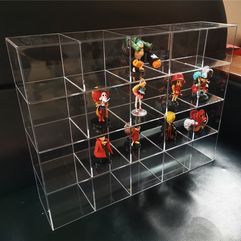 Jewelry display stand transparent model display stand hand-made display stand toy car model frame storage display doll display