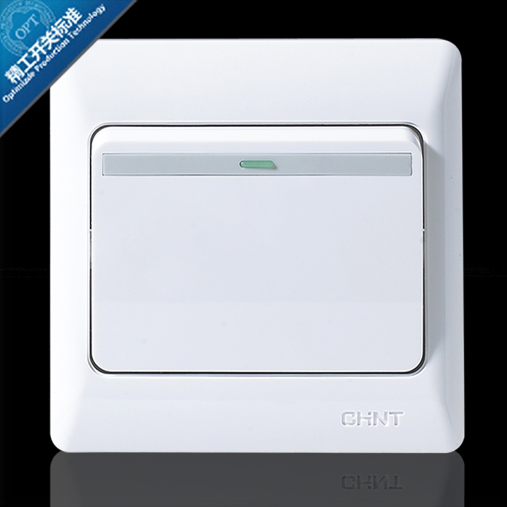 Positive Tai switch socket 86 type NEW7 series NEW7-001B open single control switch 