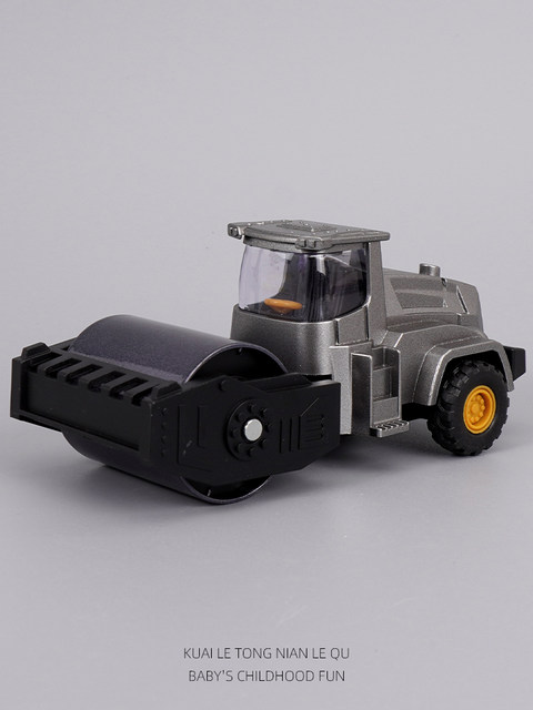 Alloy engineering car toy set excavator crane children car toy car road roller bulldozer hook machine boy and girl