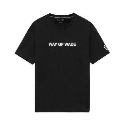 Li Ning 2022 Summer New Wade Series Men's Leisure Casual Slowsleeve T - shirt ATSS 417