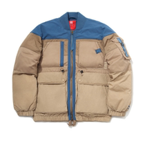 China Li Ning 19FW fashion Week series winter warm 90%white goose down short down jacket AYMP167