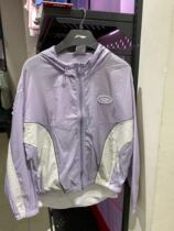 Li Ning women 2021 autumn new windbreaker cardigan loose top sportswear hooded jacket AFDR768