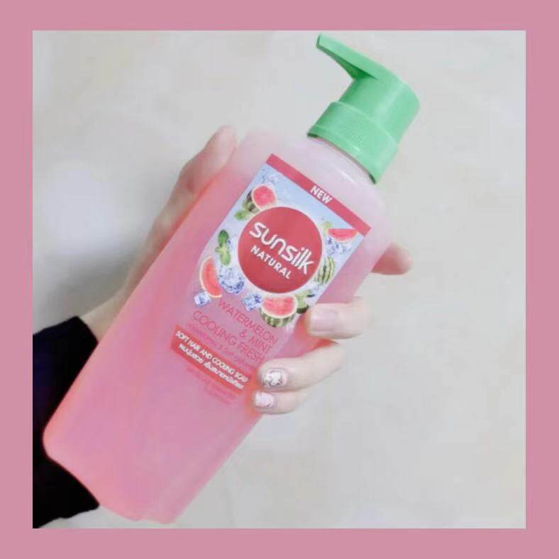 Summer should taste Thai Sunsilk summer Silian watermelon Watermelon Shampoo clear and nourishing care 450ml