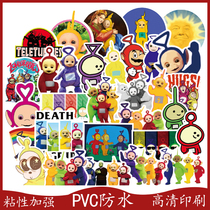 50-day-line baby sticker suitcase Suitcase Stickers Computer Notebook waterproof mug insulated cup stickers