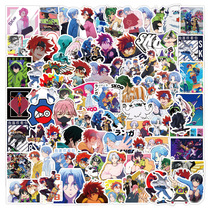 100 sk8 the infinity graffiti stickers luggage stickers waterproof decorative stickers cartoon anime stickers