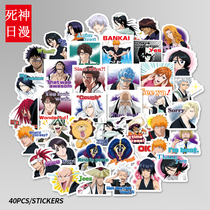 Grim Reaper Stickers Japanese anime Cartoon Hand account Stickers Guitar Laptop Waterproof Suitcase Decoration Stickers