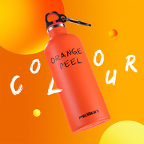 Simple portable kettle Outdoor sports custom kettle Creative vacuum stainless steel double-layer thermos