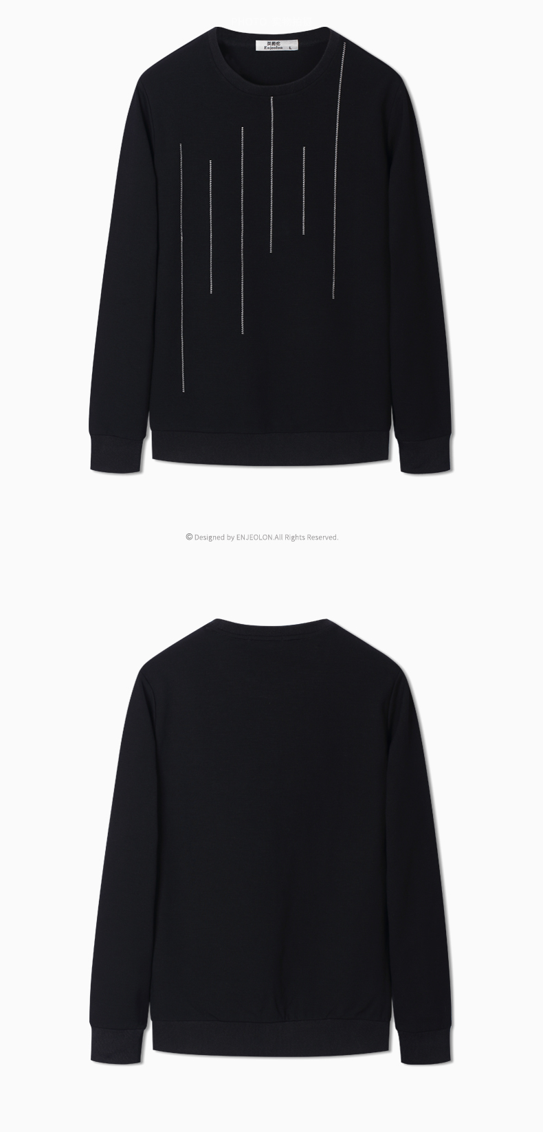 Sweatshirt homme ENJEOLON    - Ref 3128806 Image 20