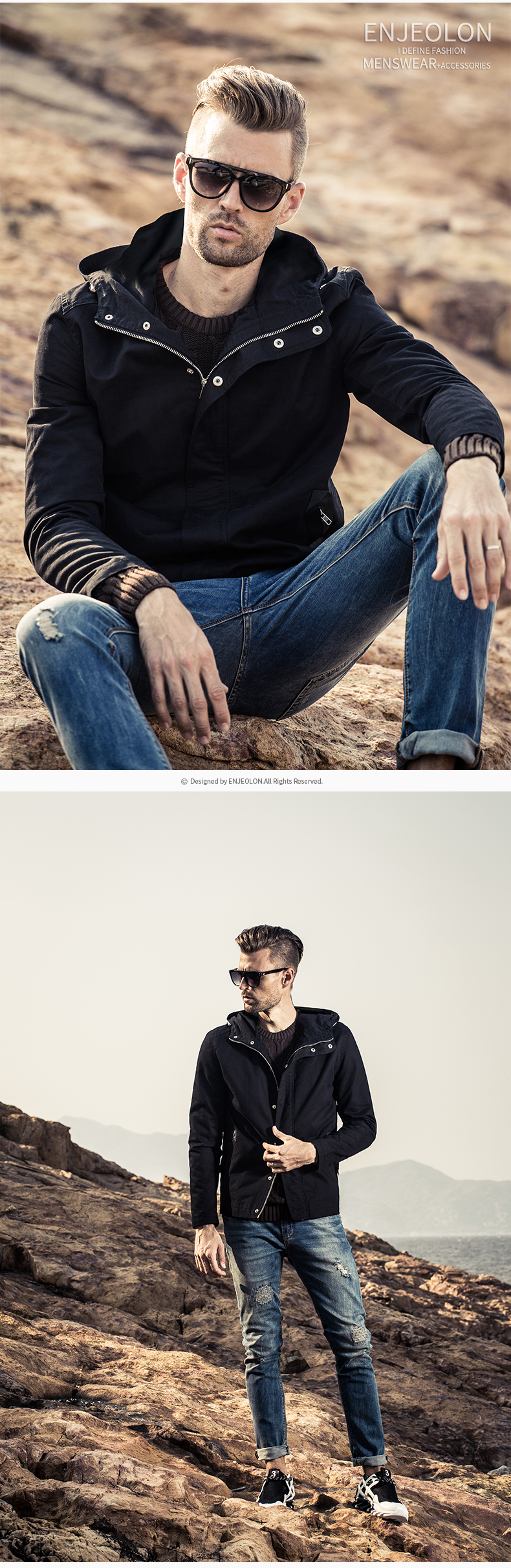 Blouson homme ENJEOLON    manches longues - Ref 3119266 Image 14