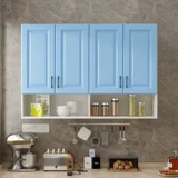 Сплошное дерево висеть шкаф кухонный шкаф шкаф шкаф шкаф спальня для спальни балкон шкафчик для хранения хранения настройка шкафа настройка