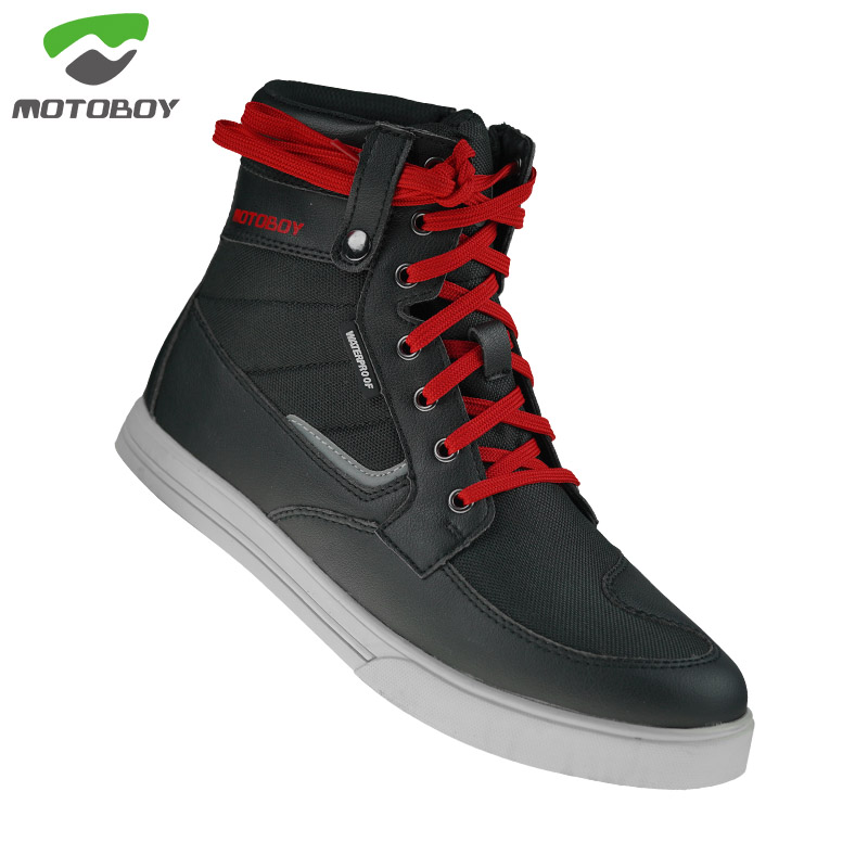 MOTOBOY LOCOMOTIVE RIDING SHOES Boots Racing Shoes Anti-Fall Rider Equipment Casual All Season Men's Boots