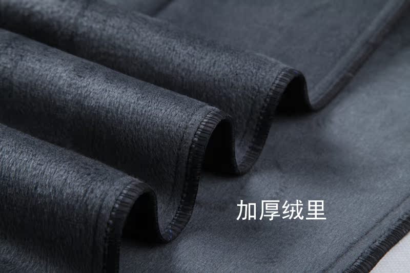 Quần áo mùa thu quần trung niên nam quần thun eo quần thường quần thun nam