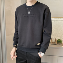 Fall new Chauder Weater Mens loose personality printed jacket trendy ruffles The undershirt hooded jacket head casual blouse