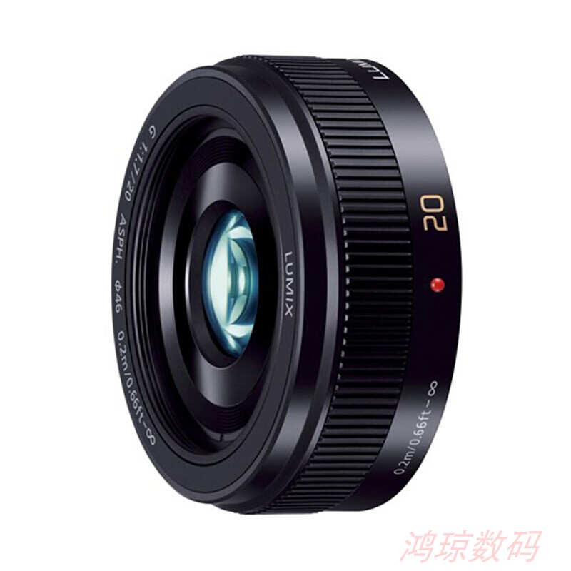 Used/Panasonic M43 mount H-H020 mirrorless camera GF10 GF9 fixed focus lens 20mm F1.7 II