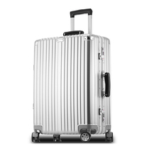 SBB fashion suitcase trolley case 20 inch 24 inch aluminum frame suitcase men and womens boarding case universal wheel