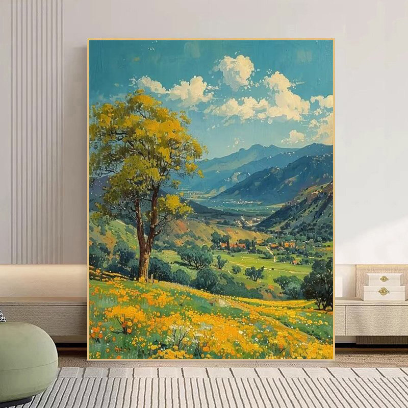 在家就能成为梵高？加州春天数字油画DIY，解压又上瘾🎨🌟-DIY-淘宝好物网