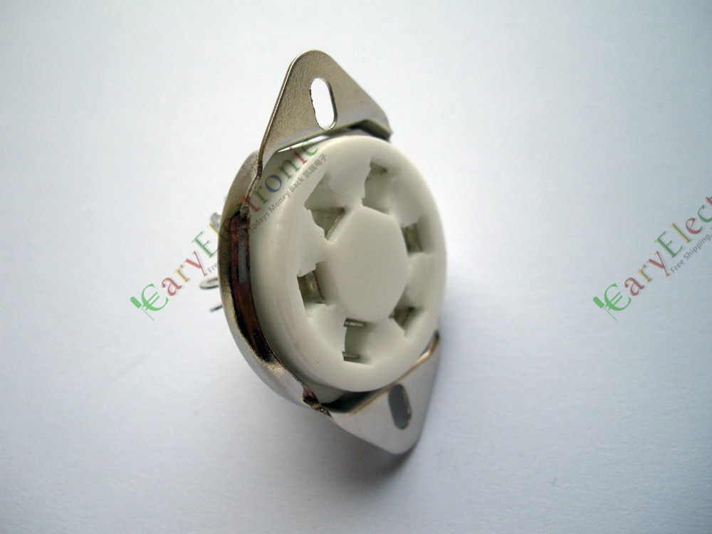 The new ceramic six-foot vacuum tube silver plated pipe GZC6-21 is fitted with WE310A 58 2A5 6C6 etc