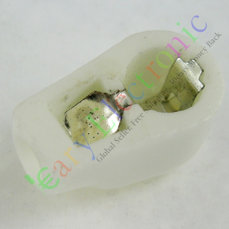 New 6 3mm ceramic silvered tube holder tube cap MCV suitable EF37 EF37 6P12P 6J7 EL519 EL519, etc.