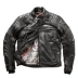 Công nghiệp nặng Quần áo xe máy Harley da nam da đa chức năng có thể tháo rời bốn mảnh áo khoác da đầu tiên - Quần áo lông thú áo khoác nam có mũ Quần áo lông thú