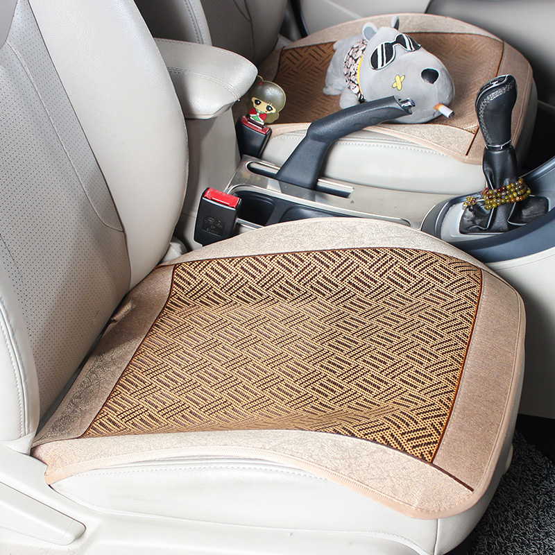 Car cushion summer cool cushion single piece without backrest universal car cushion net red fart cool mat ice silk breathable car cushion