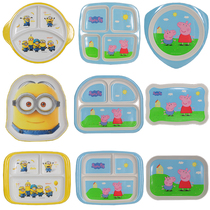 Childrens tableware set Baby Bowl cartoon cute yellow people melamine imitation porcelain drop home creative eating bowl