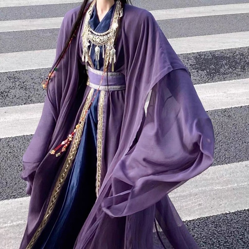 Exotic Ethnic Minority Styles, Unisex Designs, Customizable Full Set of Costumes, Cosplay Hanfu, Flowing and Elegant