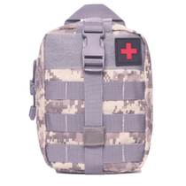 Tactical medical bag accessory bag accessory bag tactical waist bag camouflage multi-function bag outdoor mountaineering survival bag
