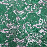 汧沅月 Новые тяжелые работники вода -Современная кружевная ткань Полая трехмерная цветочная одежда