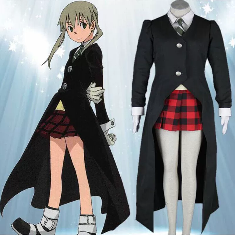Аниме Soul Eater-Мака Мака Мац П pretend 1 поколение COS Женская одежда Сервис выступления Школьная костюмированная одежда