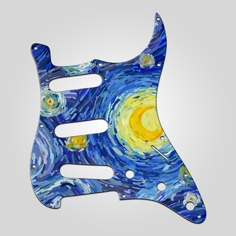 Electric guitar guard TELE TL ST SQ LP single EPI Meifen mofen front and rear cover panel accessories