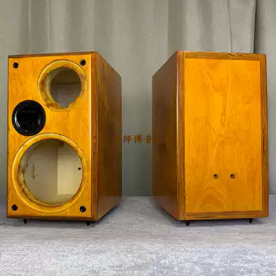 Custom bookshelf two-way bevel speaker empty box suitable for Huiwei 4-inch Q1R bass 6 5-inch D6G 8-inch D8G