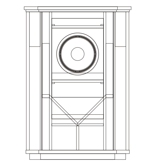 DIY custom 15 inch Westminster City coaxial full-range antique speaker antique speaker Finland imported birch splint