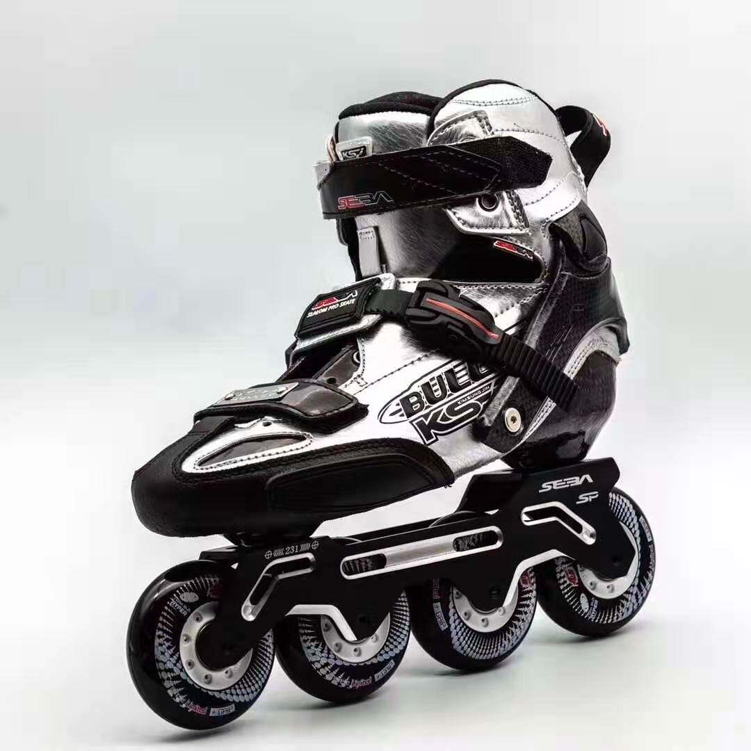 New Bullets SEBA Migao KSJ Bullet Wheels Skates Skate Carbon Fiber Flat Flower Shoes Adult Male And Female