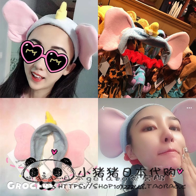 Japanese gelato ear hair with cute little fly hair hair with hair hoop girl dressing hair