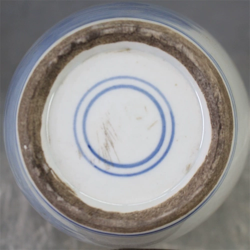 Сине-белый антикварный чай, антикварная фарфоровая коробочка для хранения