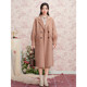 Stubborn new autumn style wool college style suit collar temperament mid-length double-sided woolen straight coat jacket for women