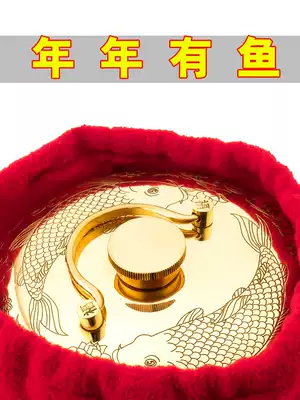 Tang Po pure copper thickened water injection warm water bag foot furnace quilt size Retro Hot cover explosion-proof hand treasure