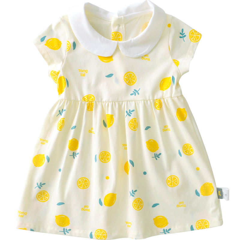 Tongtai pure cotton dress summer thin princess Tongtai pure cotton dress summer thin princess