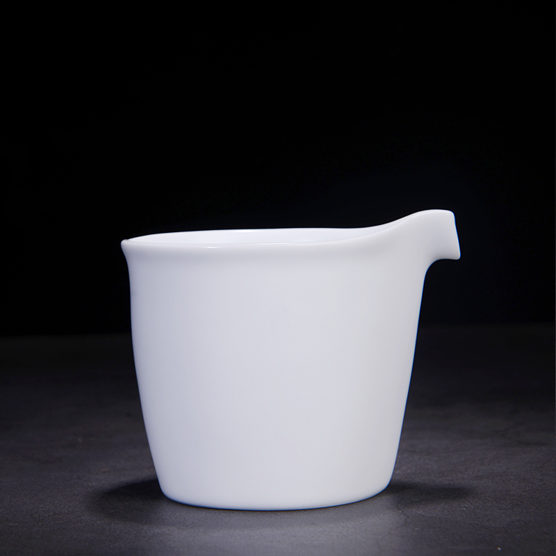 Kung fu tea accessories fat white white porcelain ceramic fair keller of tea ware points cup tea fair cup and cup