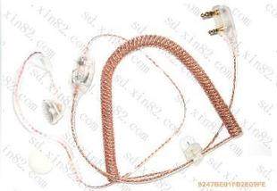 Intercom headphones ear - mounted headphones transparent curve headphones sold 10 bar