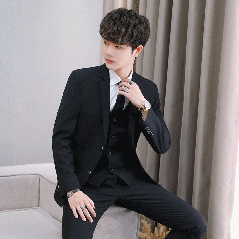 Suit suit men business fitness career dress college students senior marriage coat casual suit coat