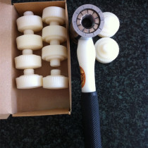 British Thor brand nylon rubber hammer THOR nylon rubber hammer grain (replaceable hammer grain) white rubber hammer nylon handle hand hammer