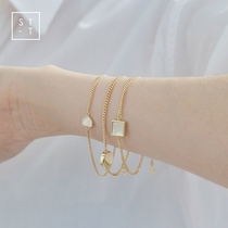 Mrs. Shen bracelet Korean simple shell bracelet female student temperament elegant fashion versatile Gilded Gift accessories