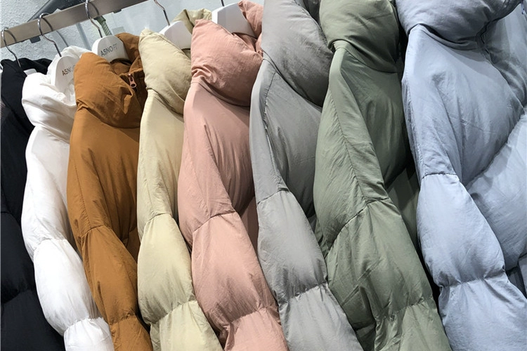 APM Hàn Quốc Dongdaemun Mua sắm Áo khoác cotton nam Áo khoác xu hướng mùa đông lỏng lẻo Tide 19 Quần áo cotton - Bông