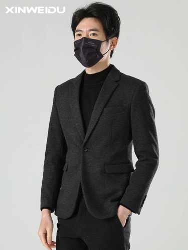 Трендовый пиджак классического кроя для отдыха, изысканный стиль, облегающий крой, в корейском стиле