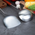 Xẻng inox bếp xẻng nhà bếp hai mảnh phù hợp chống nóng nấu ăn thìa thìa tay cầm bằng gỗ - Phòng bếp nồi hấp inox Phòng bếp