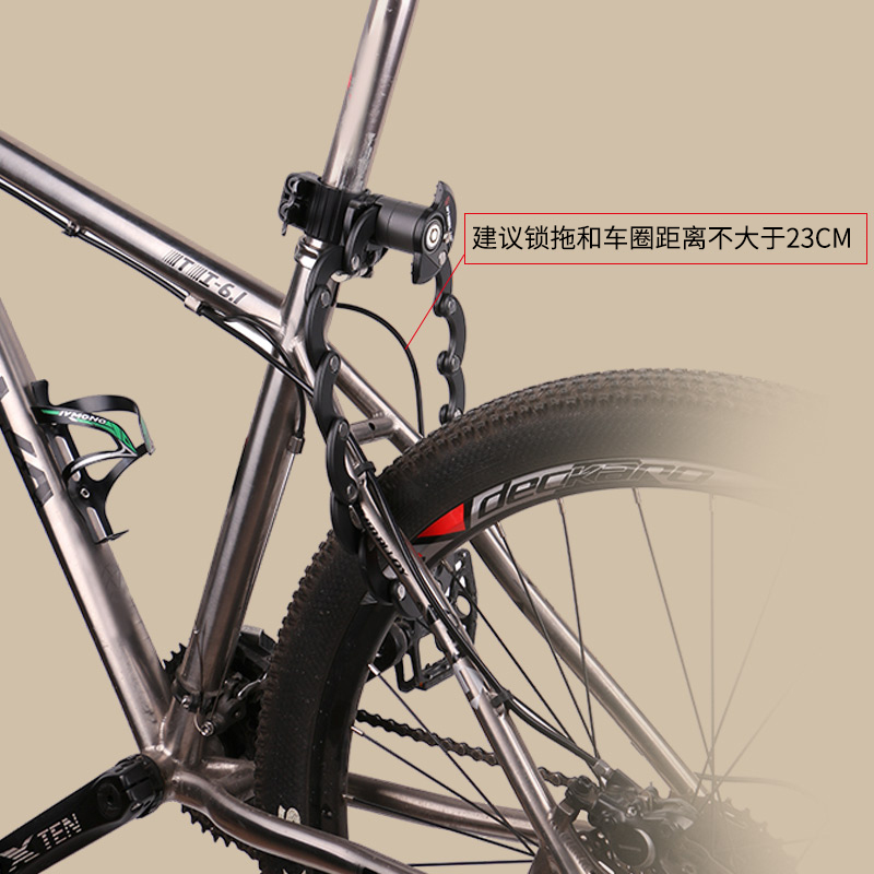 wheel up bike lock