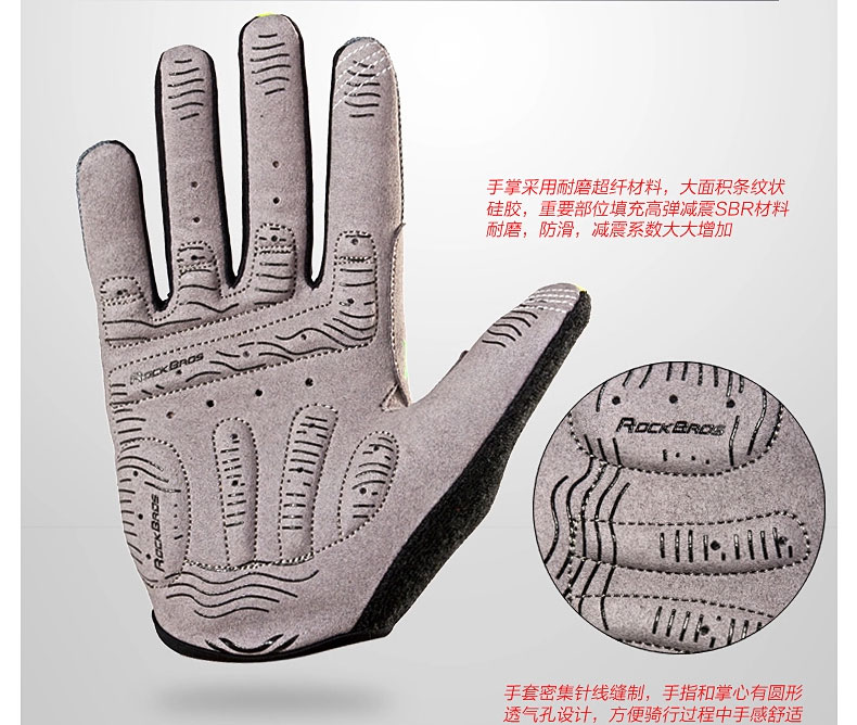 Gants de cyclisme mixte ROCKBROS - Ref 2255257 Image 39